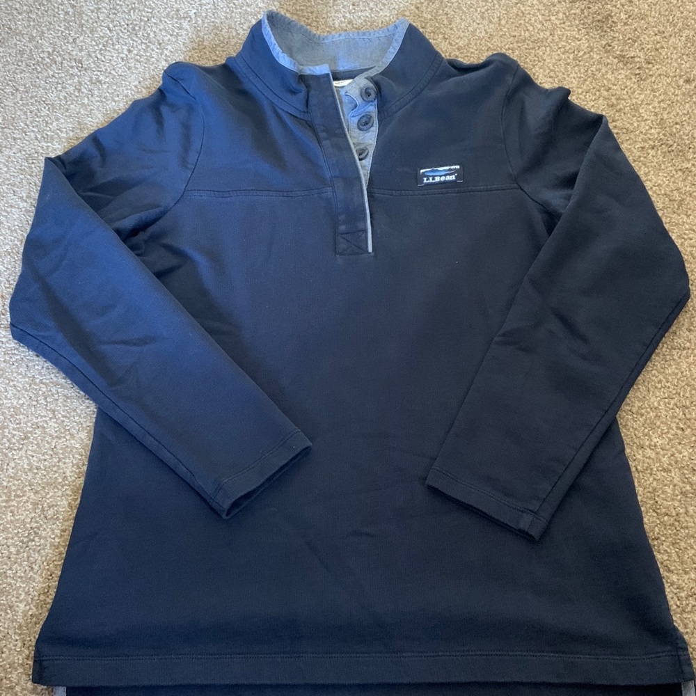 LL Bean soft cotton Rugby